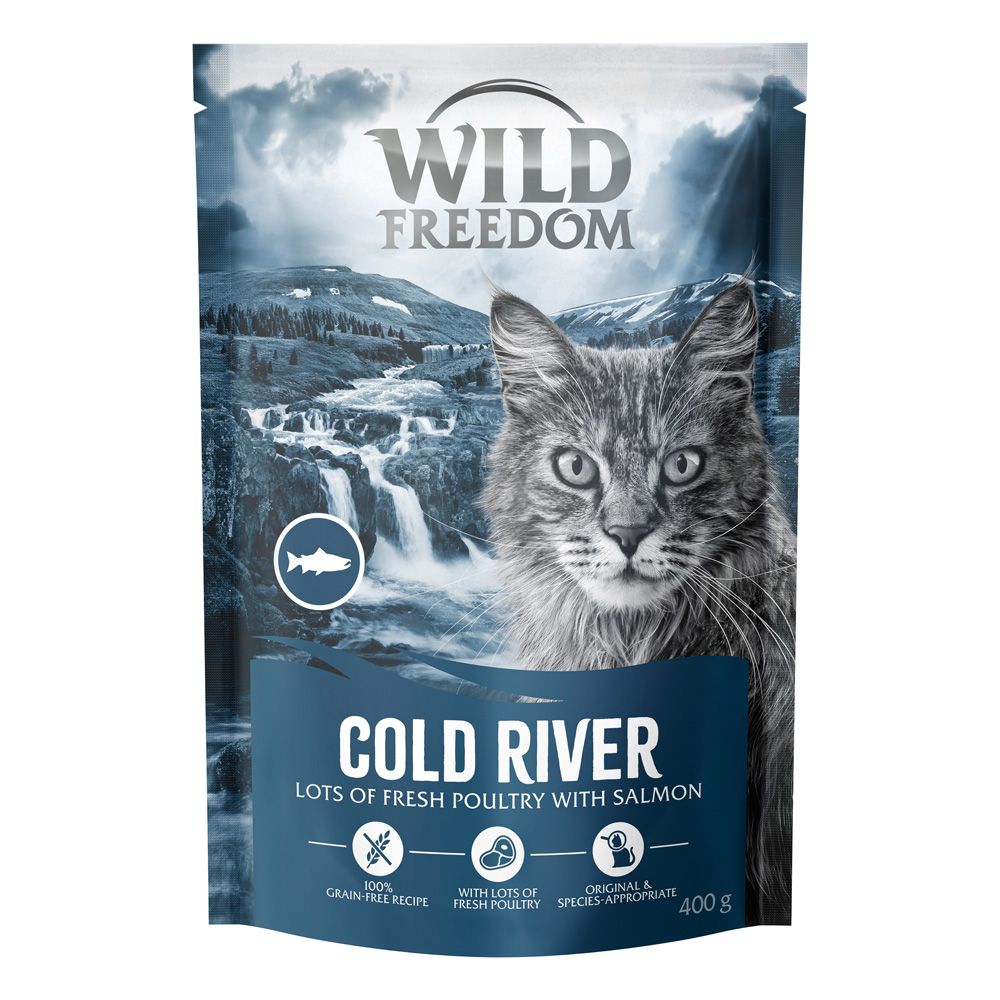 Wild Freedom Adult "Cold River" Lachs - getreidefrei.- NEU: 3 x 2 kg
