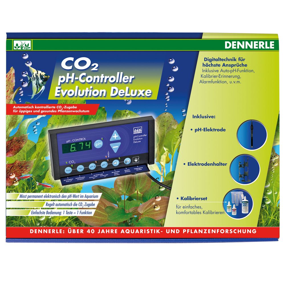 Image of Dennerle Profi-Line Evolution DeLuxe, controlador de pH - 1 unidad 04001615030938