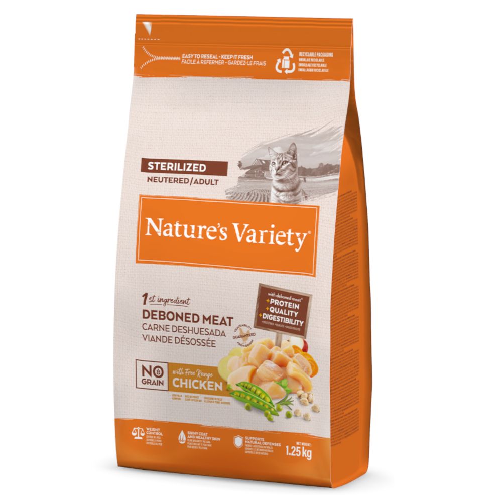 Nature's Variety No Grain Sterilized Freilandhuhn.- 1,25 kg