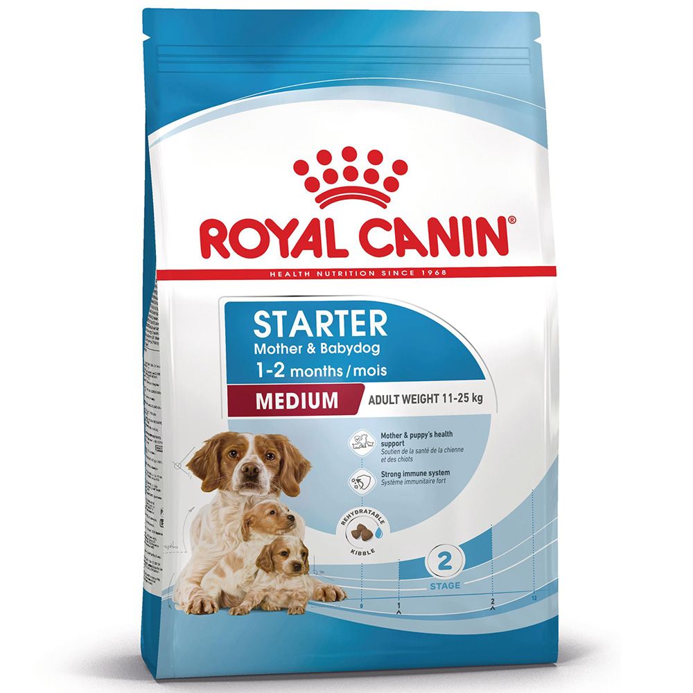 2x15kg Medium Starter Mother & Babydog Royal Canin Hundefutter trocken