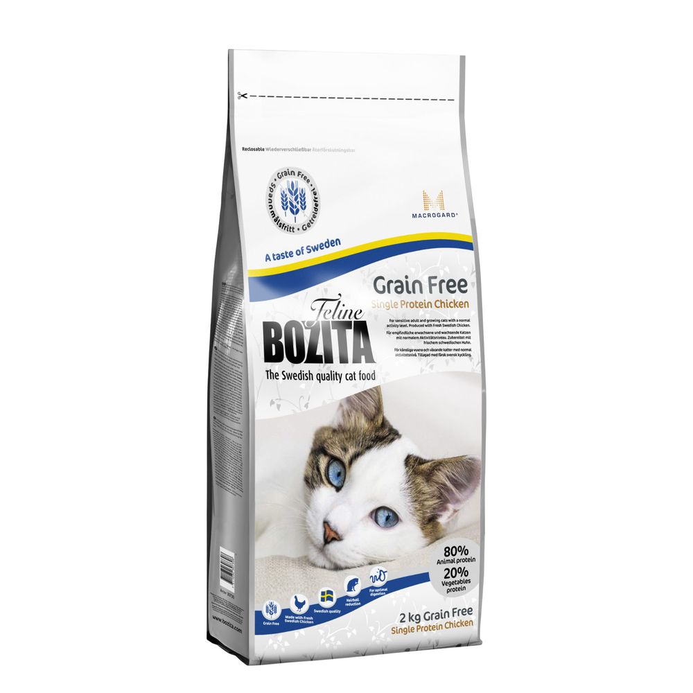 £10.99 Bozita Feline Diet & Stomach - Sensitive - 2kg | Cat / Dry Cat ...
