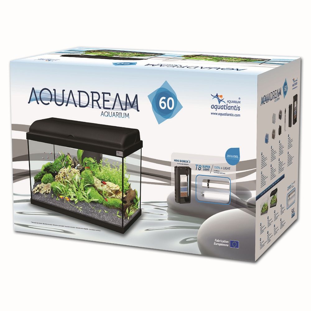 Aquatlantis Aquadream 60 Aquarienset - schwarz