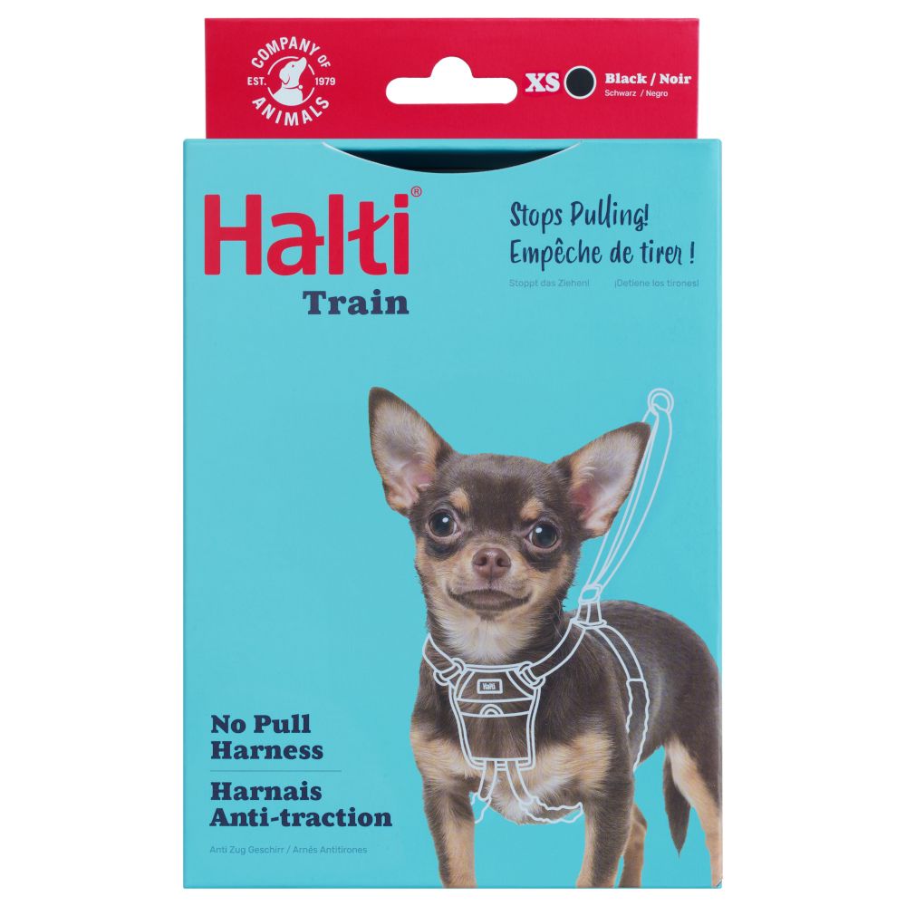 Halti Harness No Pull Trainingsgeschirr.- schwarz: Größe L, z.B. Deutsche Dogge, Rottweiler