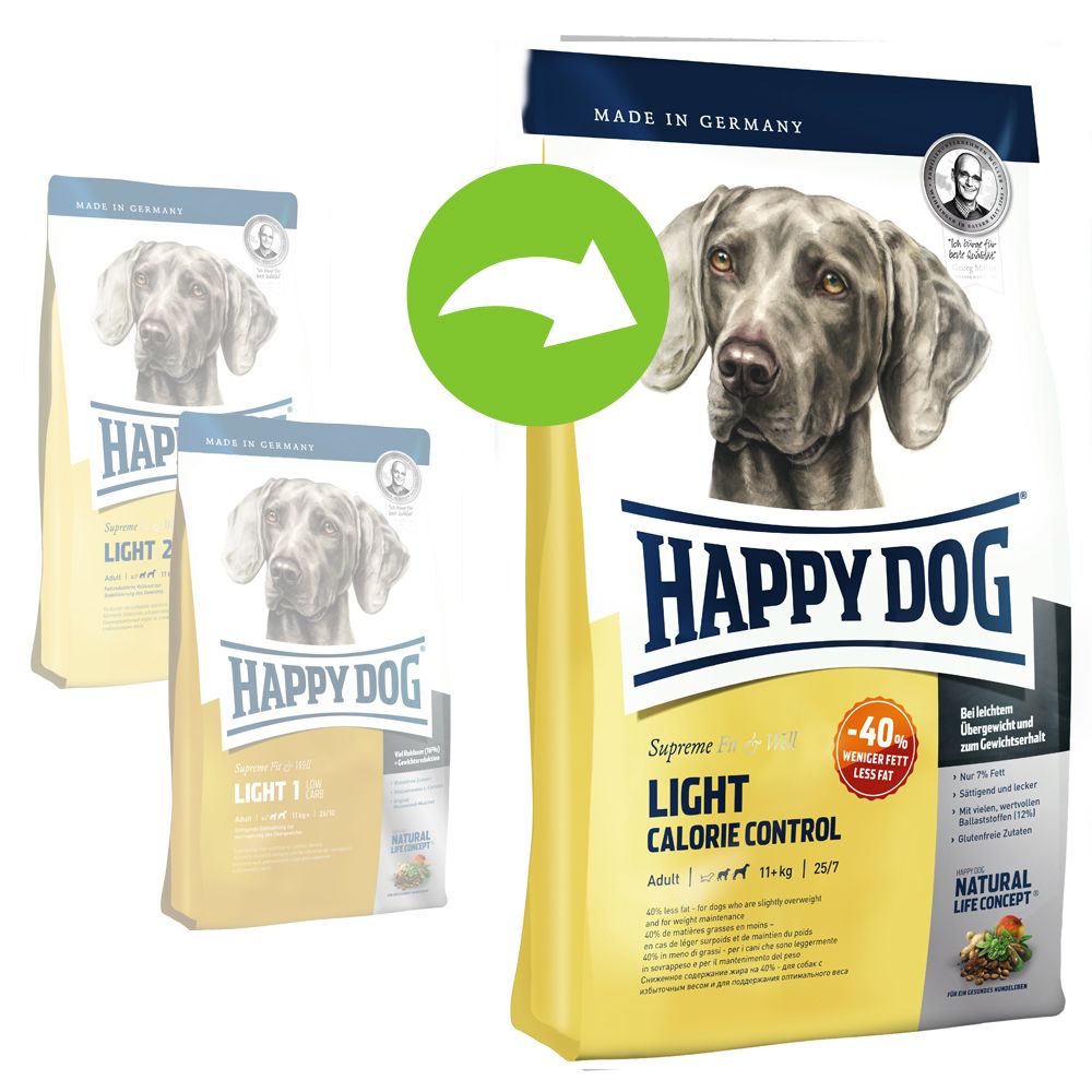 Image of Happy Dog Supreme Fit & Well Light Calorie Control - 12,5 kg 04001967099348