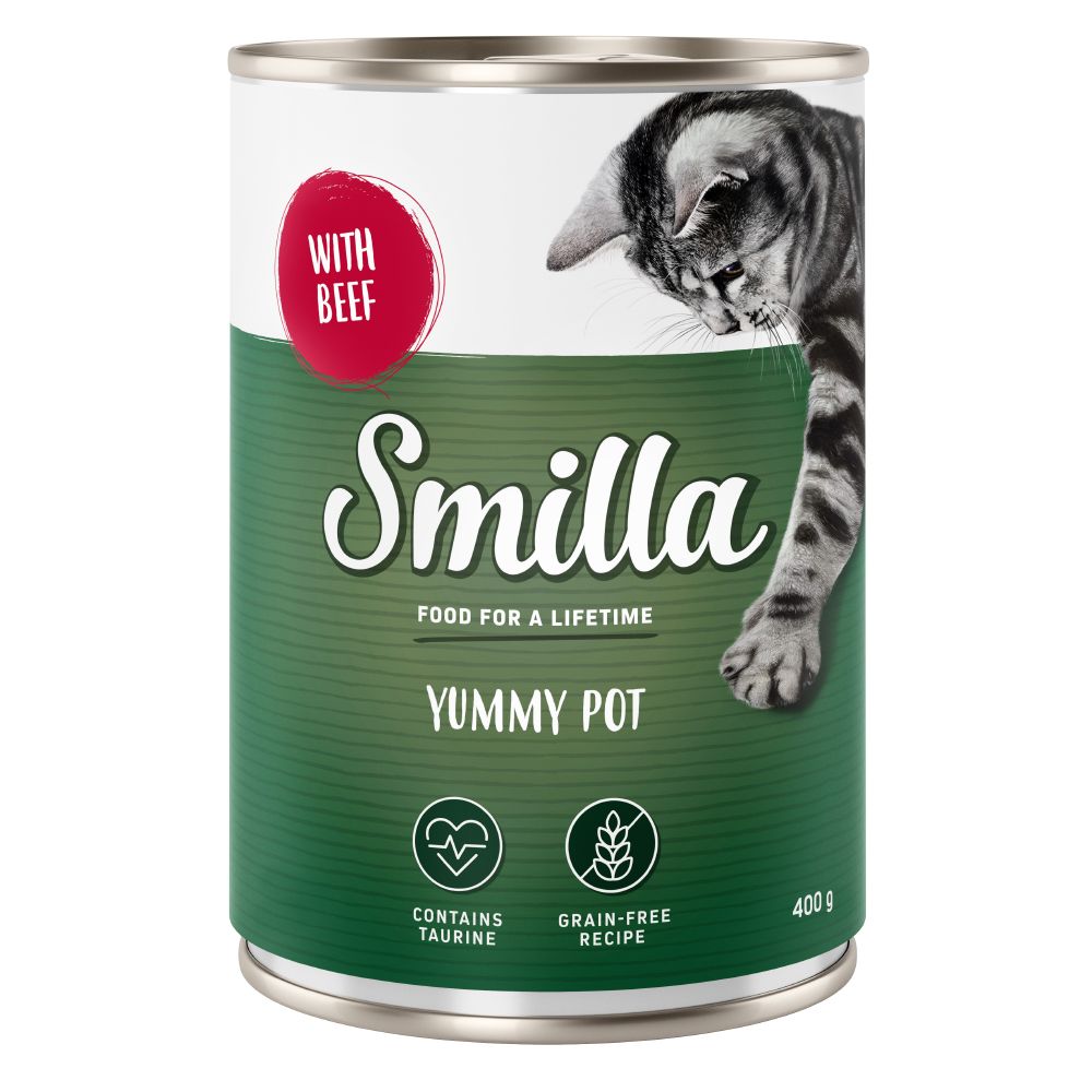 Økonomipakke: Smilla Yummy Pot 40 x 400 g – Okse