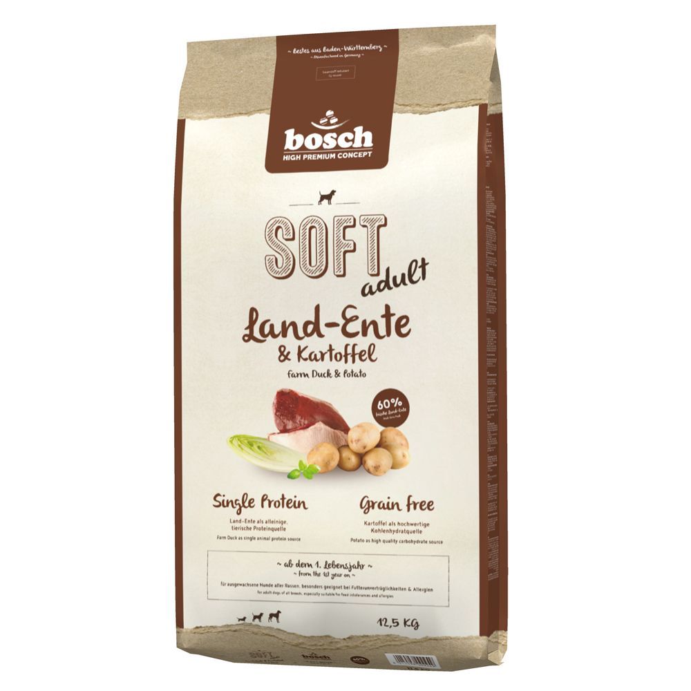 Bosch HPC Soft Rață și cartofi - 12,5 kg