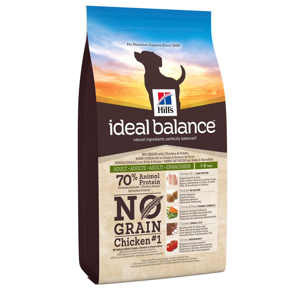 Image of Hill´s Canine Ideal Balance Adult con pollo y patatas - 12 kg 00052742010892