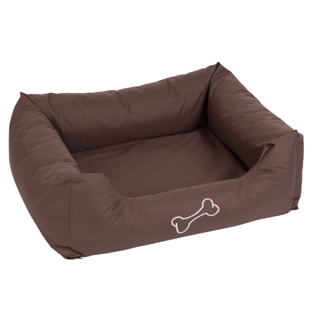 Hundebett Strong&Soft - braun - L 80 x B 65 x H 25 cm