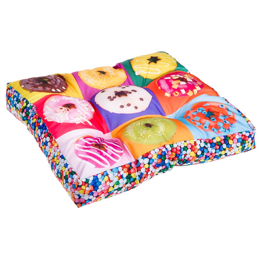 Image of Cojín Ferplast Love Donut para mascotas - 55 x 55 x 11 cm (L x An x Al) 08010690156408