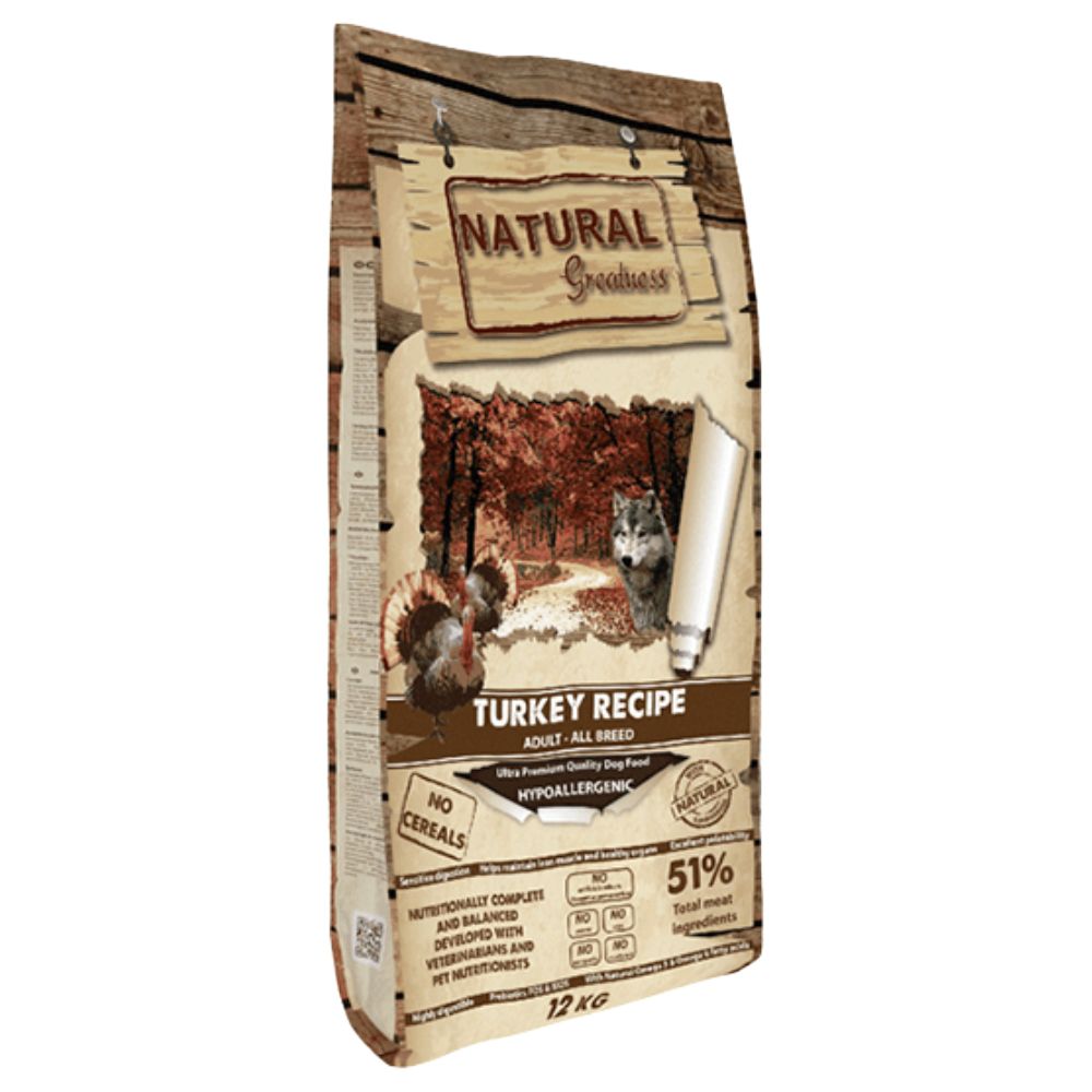 Image of Natural Greatness con pavo - 12 kg 08414606901166