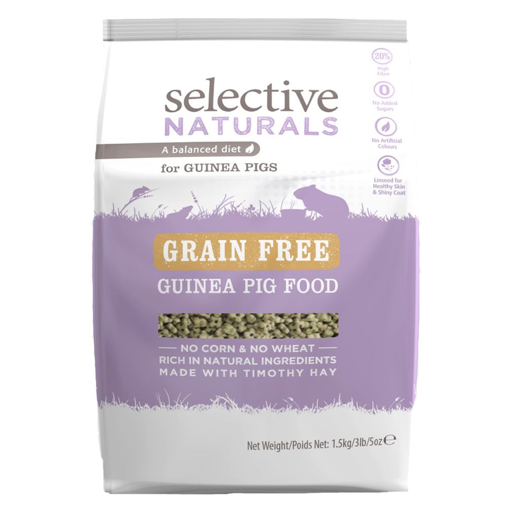 Supreme Selective Naturals Grain Free Meerschweinchen - Sparpaket: 2 x 1,5 kg