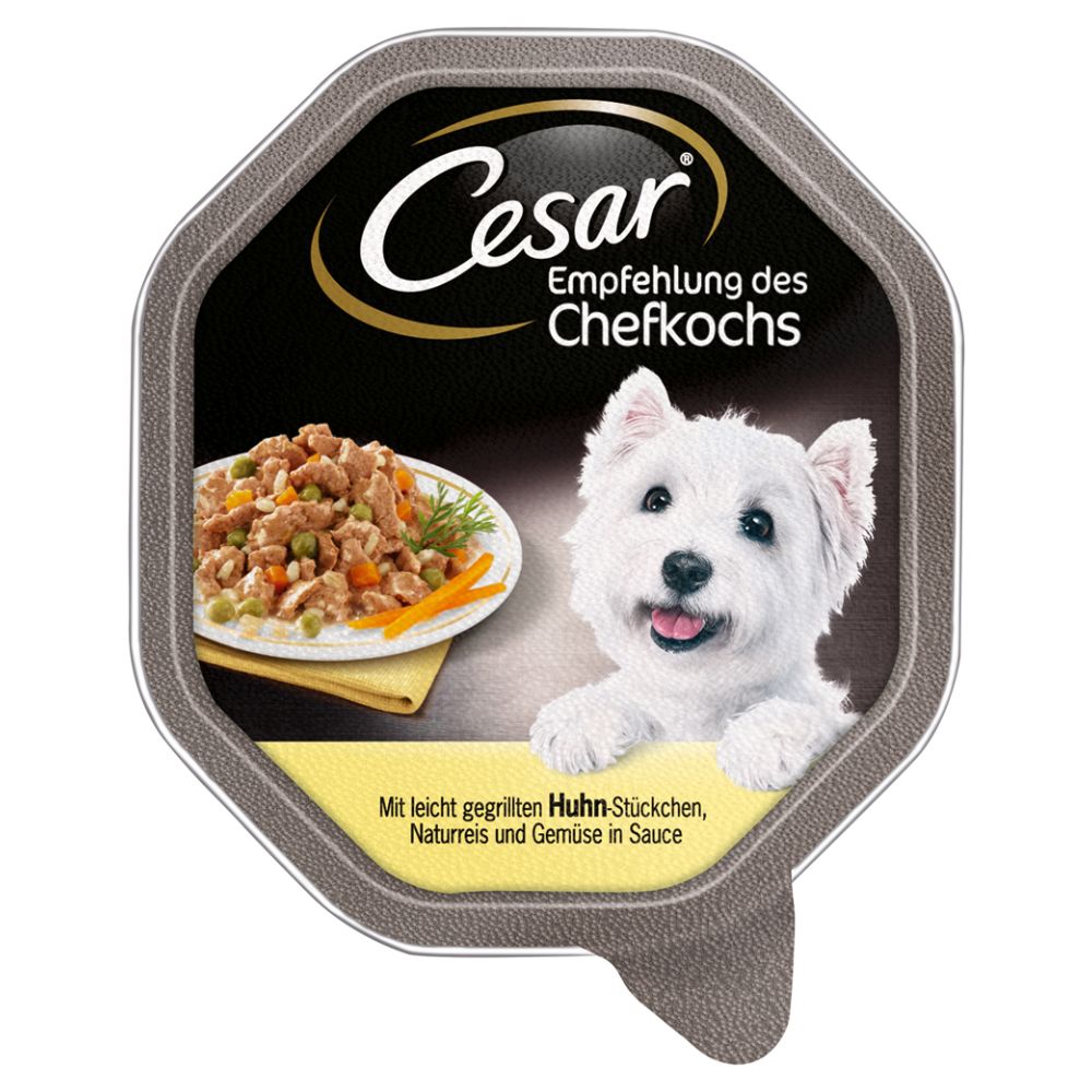 Image of Cesar Sugerencias del chef 14 x 150 g - Buey con verduras 03065890120730
