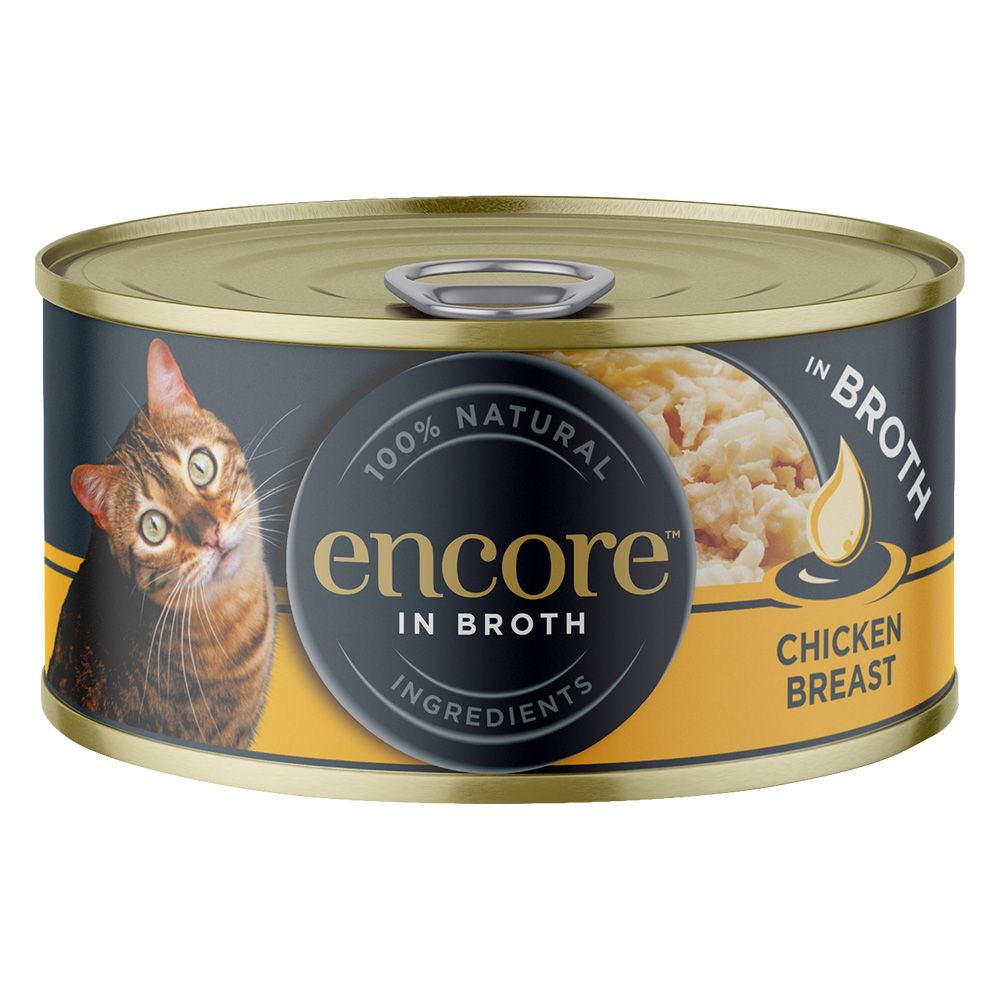 16x 70g Dose Sardine und Thunfisch Encore Katzenfutter nass