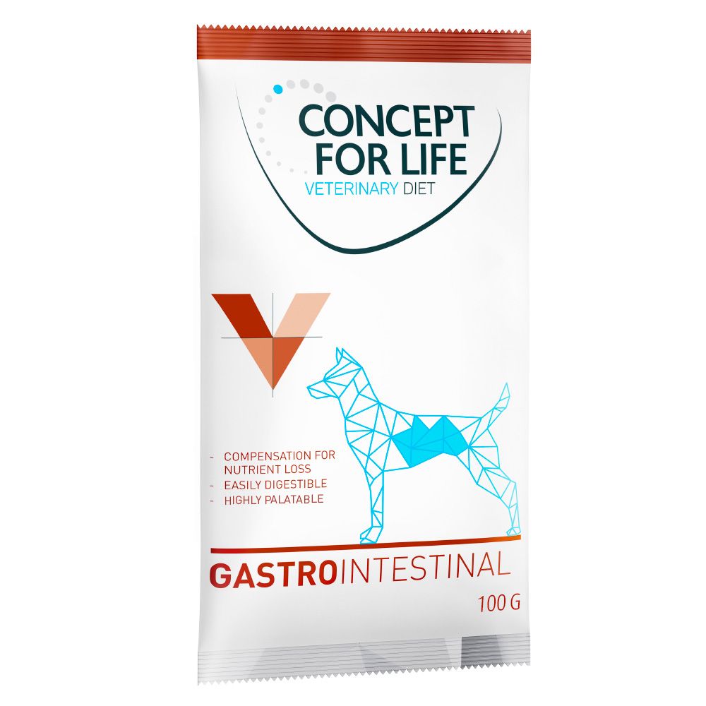 4x1kg Concept for Life Veterinary Diet Gastro Intestinal Hundefutter trocken