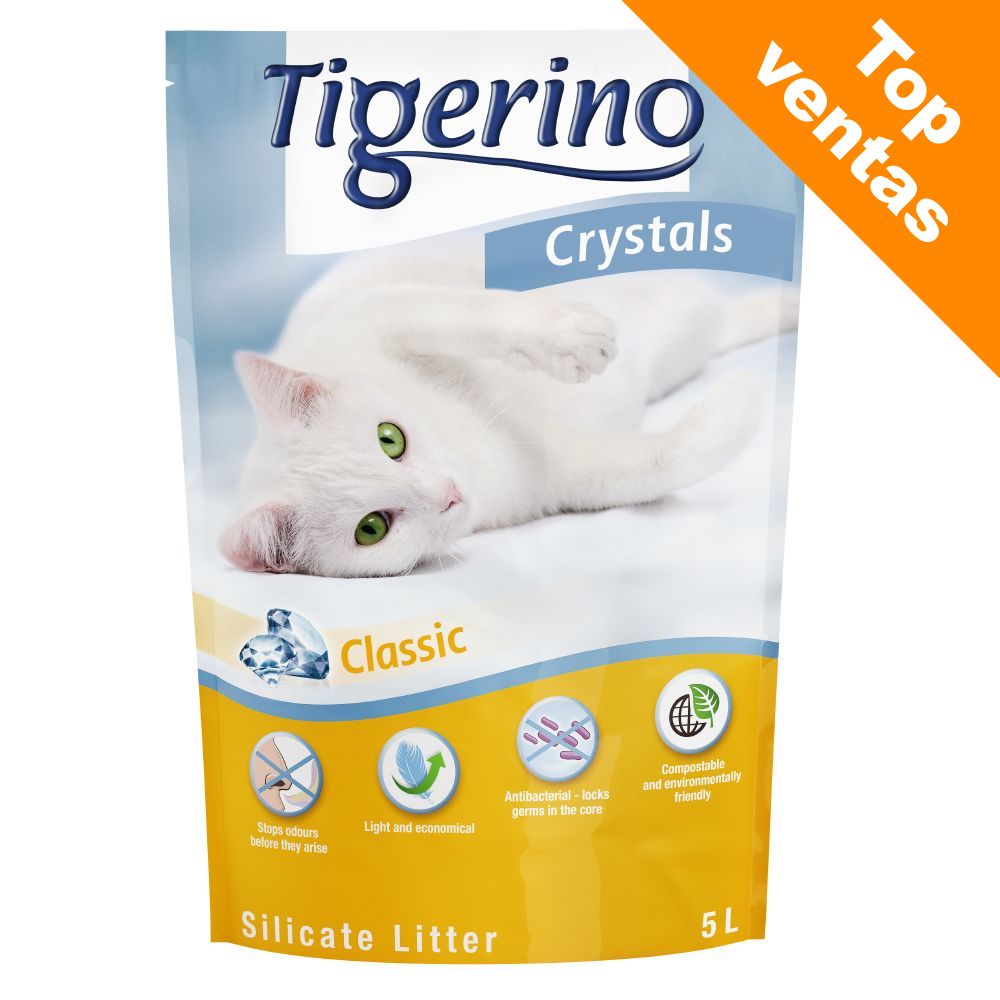 Image of Tigerino Crystals Classic arena absorbente sin olor - 3,6 l - Tamaño especial 04260077047131