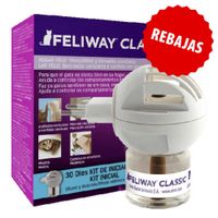 FELIWAY Classic difusor blanco redondo - Difusor eléctrico + recarga 48 ml