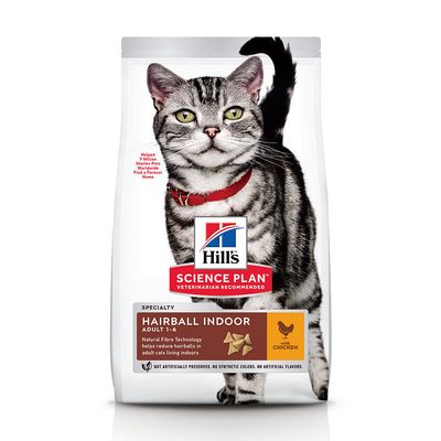 - Hill's Science Plan Adult Hairball & Indoor Huhn Hill's Science Plan Adult Hairball & Indoor Huhn