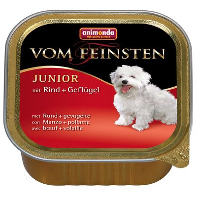 Animonda Vom Feinsten Junior 6 X 150 G Rund Gevogelte animonda vom feinsten kopen in de aanbieding Animonda Vom Feinsten Junior 6 X 150 G Rund Gevogelte animonda vom feinsten kopen in de aanbieding