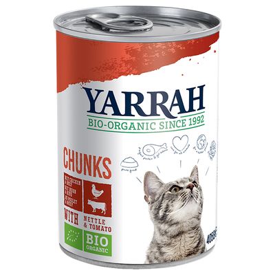 - Multipack Yarrah Bio Chunks 24 x 405 g Multipack Yarrah Bio Chunks 24 x 405 g