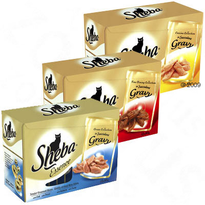 Image of Multipack: Sheba Essence 12 x 85 g - Menú de pescado 03065890099678