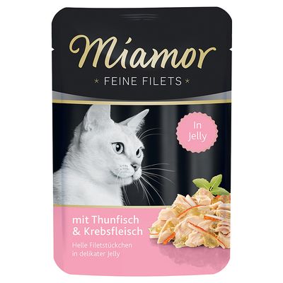 - Miamor Feine Filets in Jelly 6 x 100 g Miamor Feine Filets in Jelly 6 x 100 g