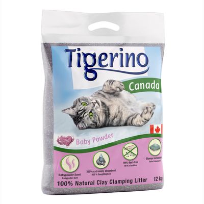 - Tigerino Canada Katzenstreu - Babypuderduft Tigerino Canada Katzenstreu - Babypuderduft
