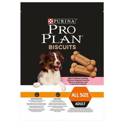 Pro Plan Biscuits Somon & orez - 400 g