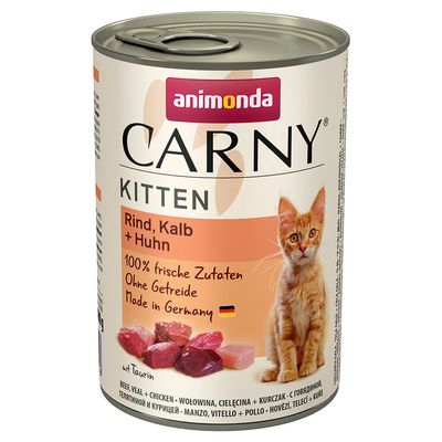 - Multipack Animonda Carny Kitten 24 x 400 g Multipack Animonda Carny Kitten 24 x 400 g