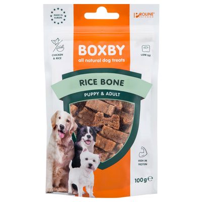Boxby Rice Bone Voordeelpakket 3 X 100 boxby kopen in de aanbieding Boxby Rice Bone Voordeelpakket 3 X 100 boxby kopen in de aanbieding