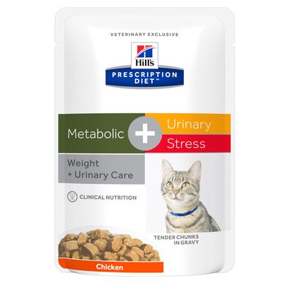 - Hill's Prescription Diet Feline Metabolic + Urinary Katzenfutter mit Huhn Hill's Prescription Diet Feline Metabolic + Urinary Katzenfutter mit Huhn