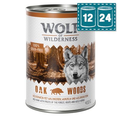 - Sparpaket Wolf of Wilderness Adult "Oak Woods" - Wildschwein Sparpaket Wolf of Wilderness Adult "Oak Woods" - Wildschwein