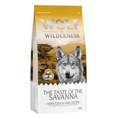 - Wolf of Wilderness "The Taste Of The Savanna" - met rund en geit Wolf of Wilderness "The Taste Of The Savanna" - met rund en geit