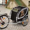 Rimorchio per bici No Limit Doggy Liner Paris Deluxe - L148 x P90 x H88 cm