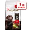 6,5 kg + 1 kg gratis! 7,5 kg Applaws Cane - Puppy Small & Medium Breed - Pollo