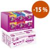 Prezzo speciale! 96 x 100 g Whiskas 1+ buste + 24 x 60 g Temptations XXL Mix - Selezione Carni Bianche in Gelatina