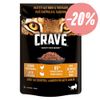 Prezzo speciale! 4 / 24 x 85 g Crave Cat Buste misto - Mix 1: Pollo & Tacchino, Agnello & Manzo