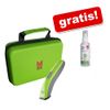 Tosatrice Moser Prima in pratica valigetta + spray per le zampe gratis! - 3 pz