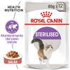 Royal Canin Sterilised in Salsa - 48 x 85 g