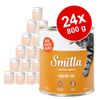Set risparmio misto! Smilla Delizie al Pollo 24 x 800 g - Pacco assortito