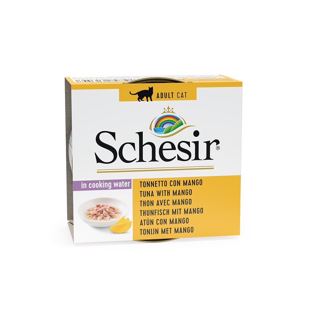 Schesir Fruit 6 x 75 g – Tonfisk & ananas