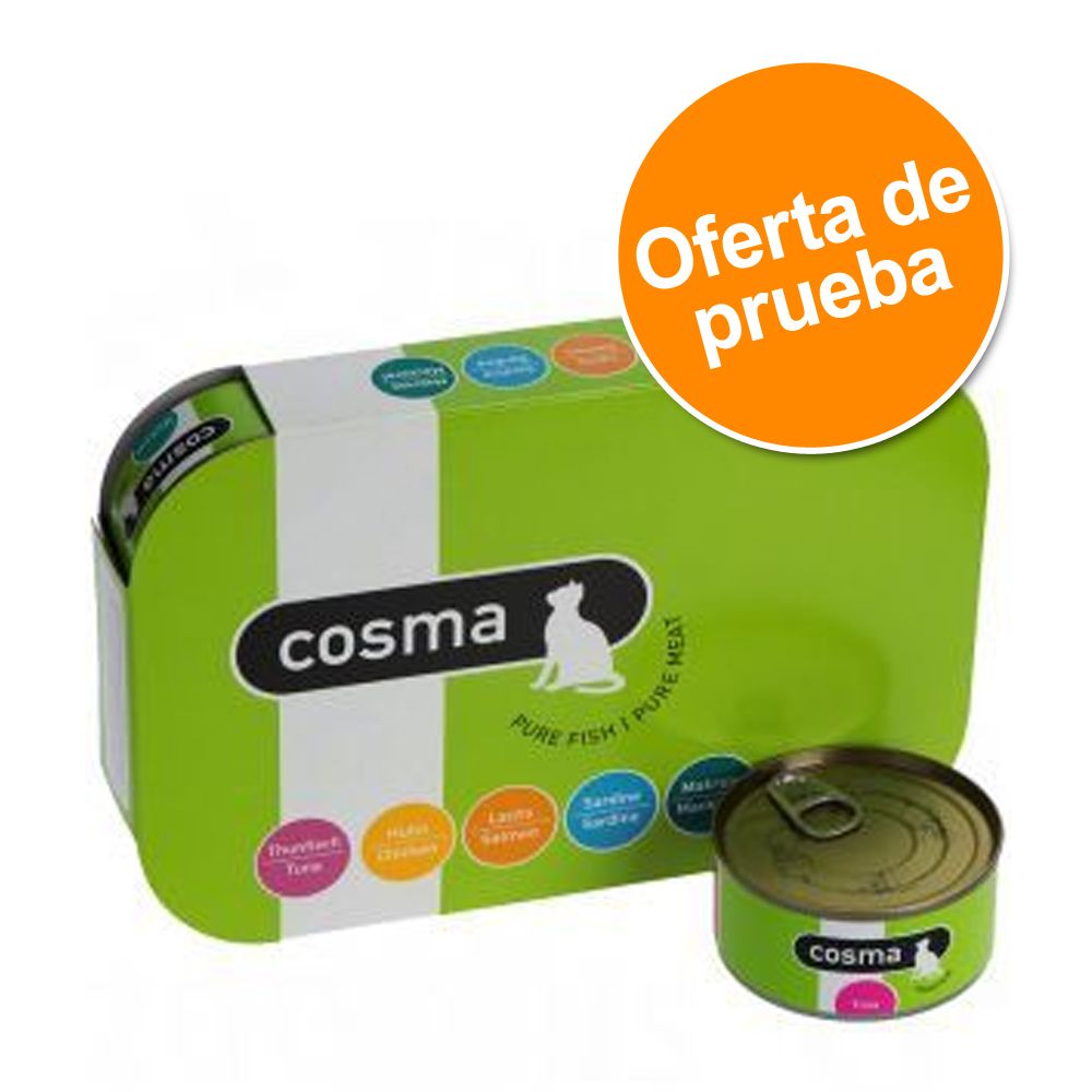 Image of Cosma Original en gelatina - Pack de prueba - 6 x 400 g con 3 sabores 04260077043263