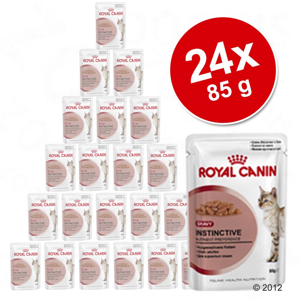 Megapakiet Royal Canin, 24 x 85 g  Kitten Instinctive w sosie