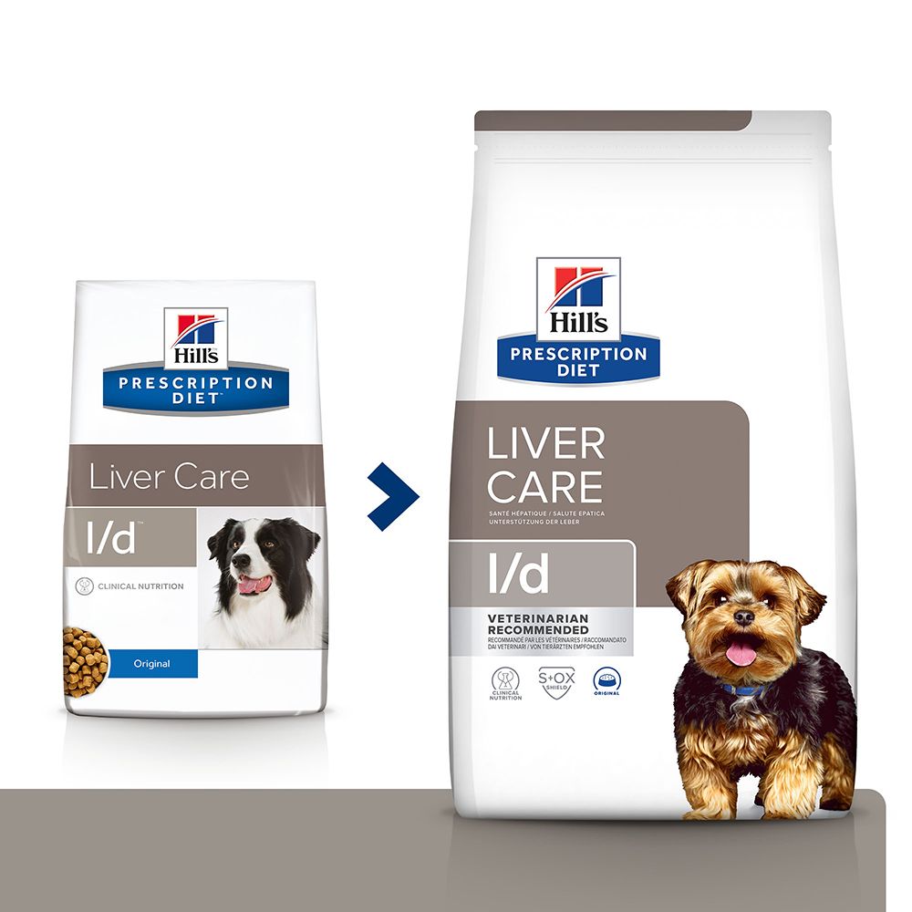Hill's Prescription Diet l/d Liver Care ração para cães  - 10 kg