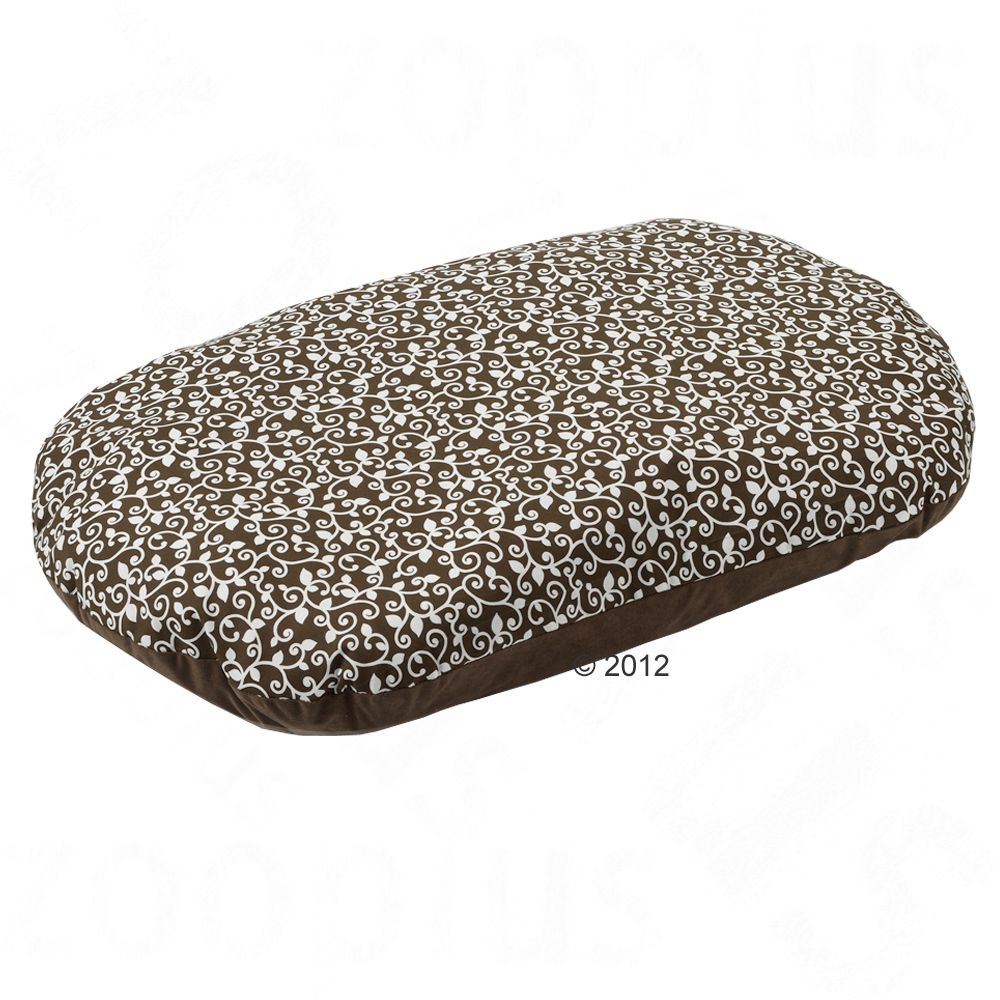 Image of Cojín marrón barroco con escanda para mascotas - Grande 04011599713420