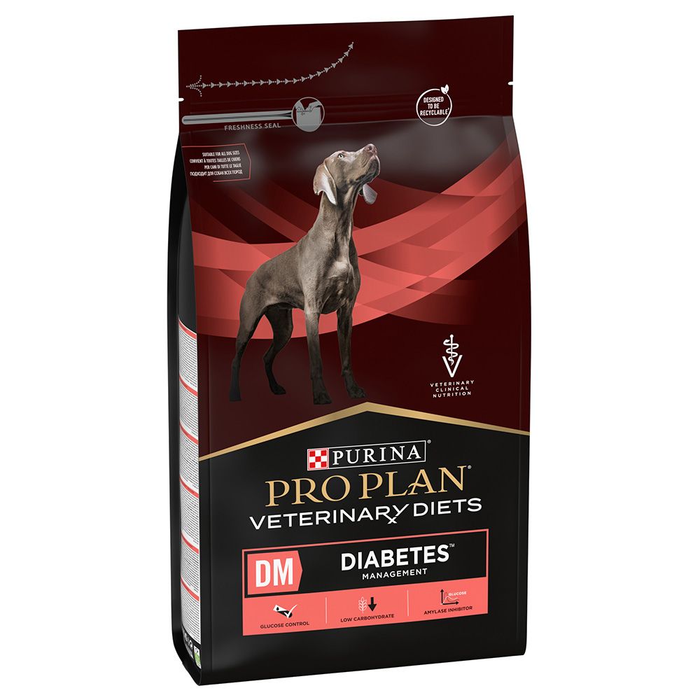 12kg PRO PLAN Veterinary Diets DM Diabetes PURINA Hundefutter trocken