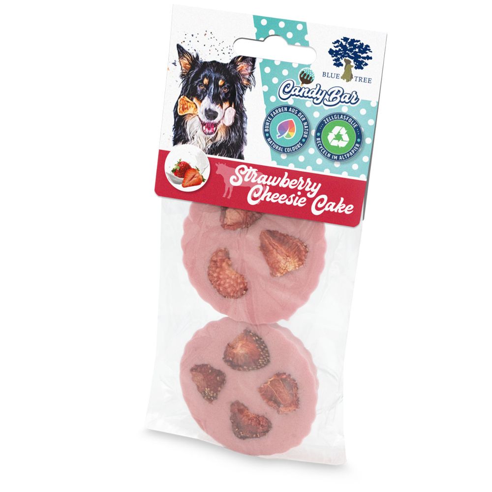 100g Cheese und 60g Cheesie Cake Blue Tree Cheesie HundeSnacks