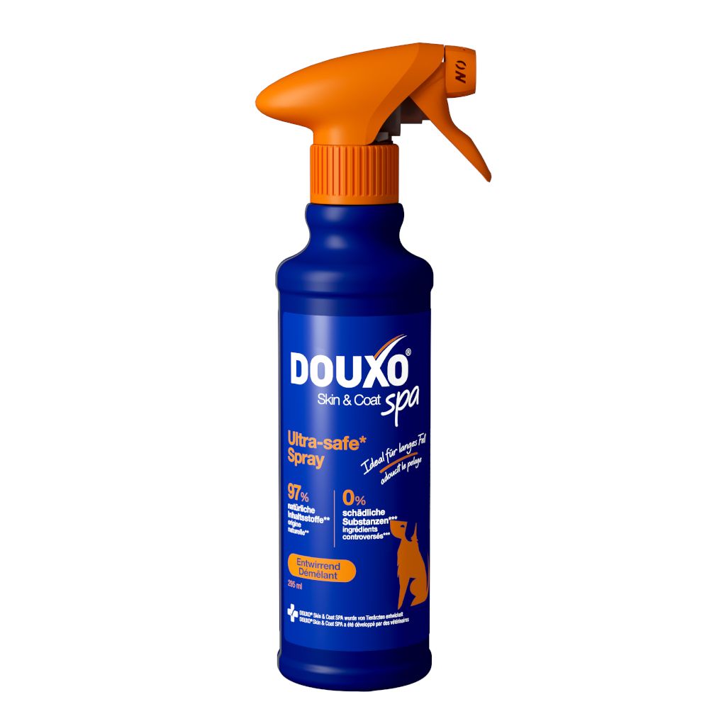 295ml DOUXO Spa Haut & Fell Ultra-Sicheres Haarentwirrungsspray für Hunde