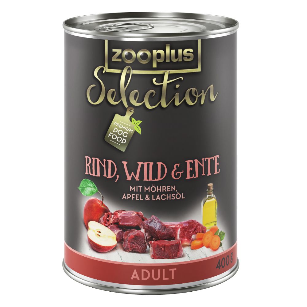 zooplus Selection Saver Pack 24 x 400g - Adult Sensitive Chicken & Rice