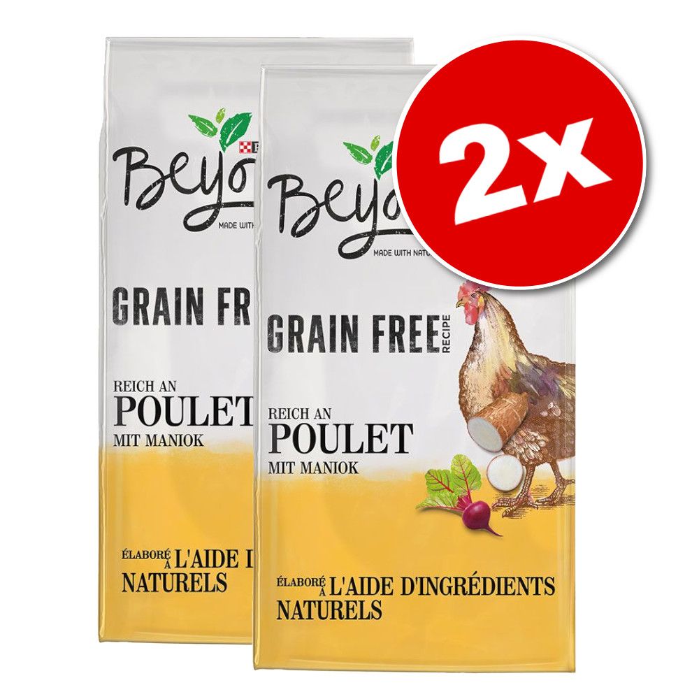 2x7kg Beyond Sans céréales bœuf - Croquettes pour chien