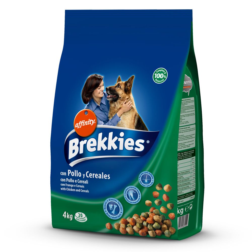 Image of Brekkies con pollo y cereales para perros - 4 kg 08410650870502